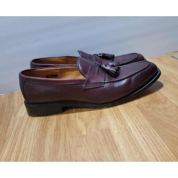 Allen Edmonds Tassel Loafer Dress Shoes 11 - Picture 5 of 9